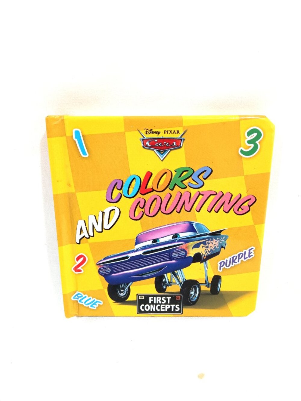 Colors and Counting Baby Toddler Book by Disney Pixar Cars First Concepts